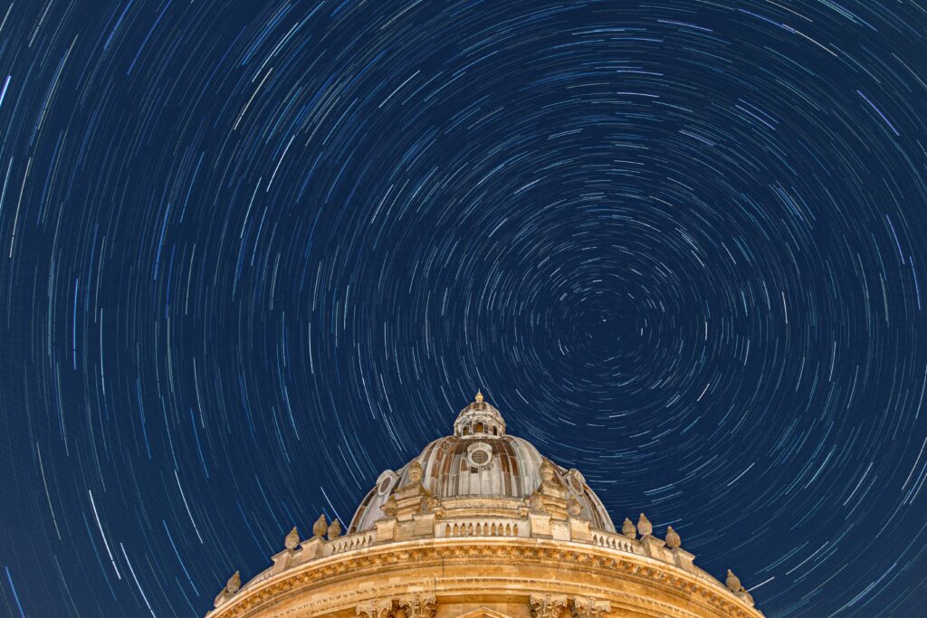 Sky over the Radcliffe Camera